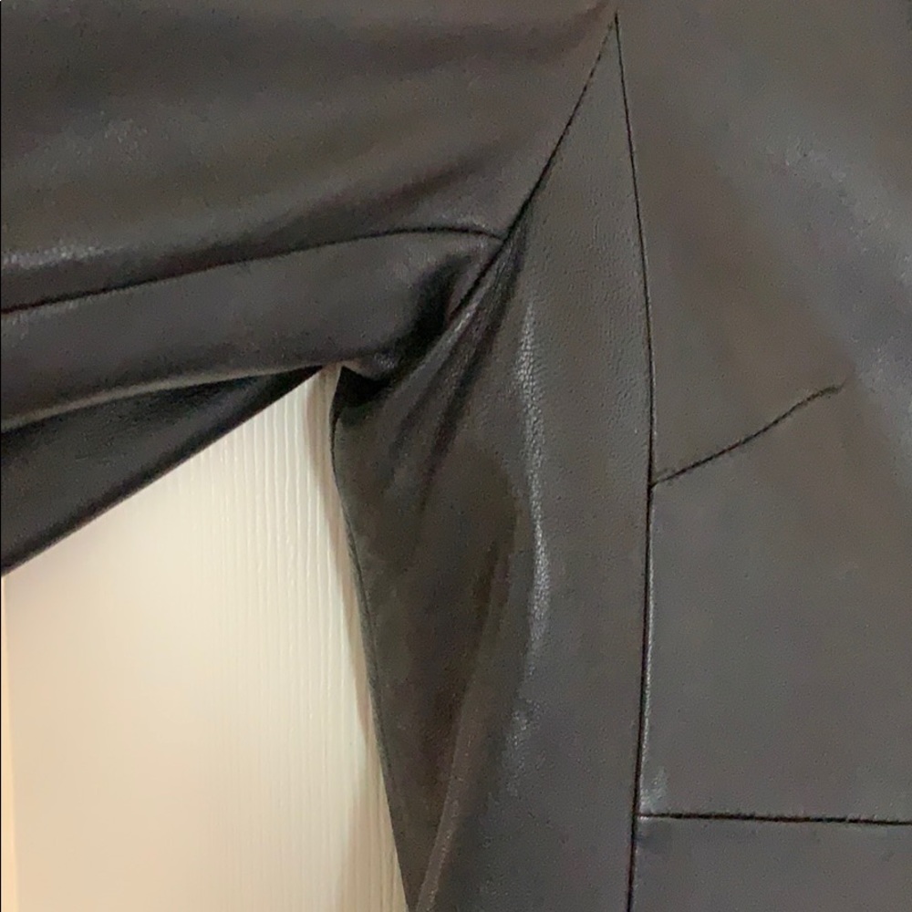 Authentic Nine West Leather Jacket - Picture 4 of 8